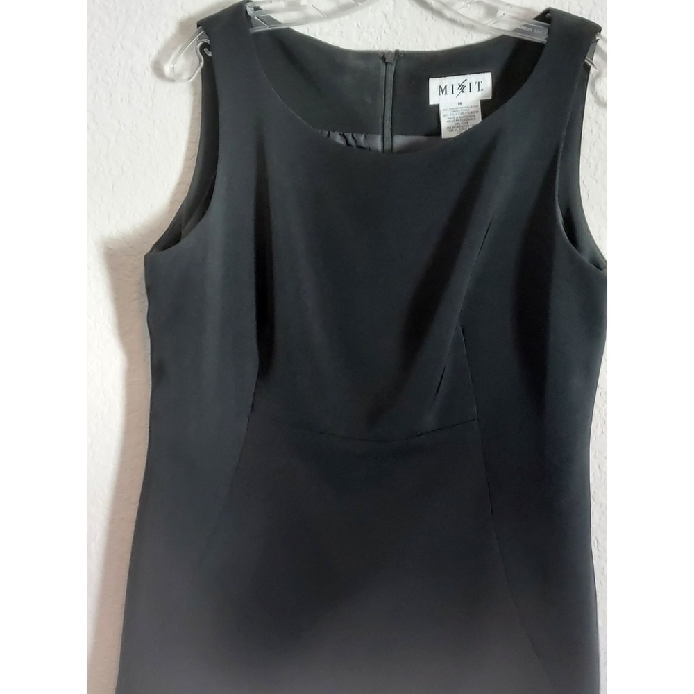 Mix It Black‎ sheath dress, size 14, dry clean only